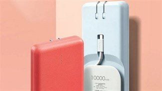 Đây có lẽ là pin sạc dự phòng độc đáo nhất thế giới: Được tích hợp sẵn cả phích cắm và dây sạc, tuy nhiên lại không có...