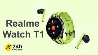 Realme Watch T1 ra mắt: Nhiều phiên bản màu, pin dùng 7 ngày, hỗ trợ sạc nhanh mà giá chỉ gần 2.5 triệu đồng