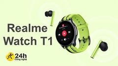  Realme Watch T1 ra mắt: Nhiều phiên bản màu, pin dùng 7 ngày, hỗ trợ sạc nhanh mà giá chỉ gần 2.5 triệu đồng 