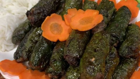2 cách làm bún chả lá lốt thơm ngon đậm đà dễ làm ăn là ghiền