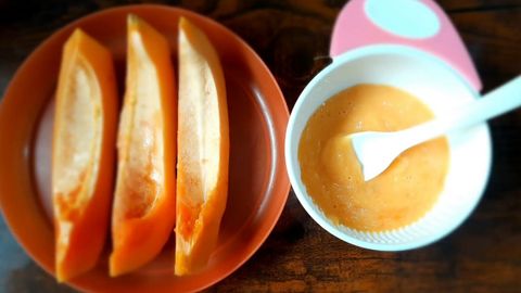 2 cách làm sinh tố đu đủ cho bé ăn dặm hỗ trợ tăng cân mà mẹ nên biết