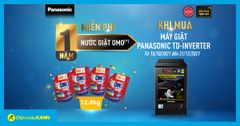  Tặng miễn phí 1 năm nước giặt OMO khi mua máy giặt Panasonic TD-Inverter 