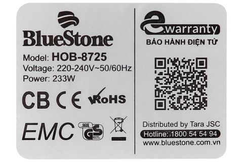 Máy hút mùi BlueStone HOB-8725