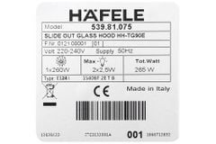  Máy hút mùi Hafele HH-TG90E (539.81.075) 