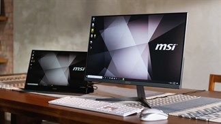 MSI đã công bố PC Pro 22XT 10M All-in-one và màn hình MP241 Full HD