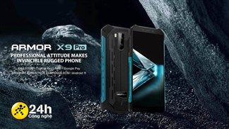 Ulefone tung ra dòng smartphone Ulefone Armor X9 và X9 Pro siêu bền, chống nước, bụi chuẩn IP69K, pin 5.000mAh