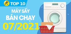  Top 10 Máy sấy quần áo bán chạy nhất tháng 7/2021 tại Trung Tâm Bảo Hành 