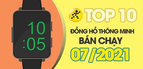 Top 10 Smartwatch bán chạy nhất tháng 7/2021 tại Trung Tâm Bảo Hành