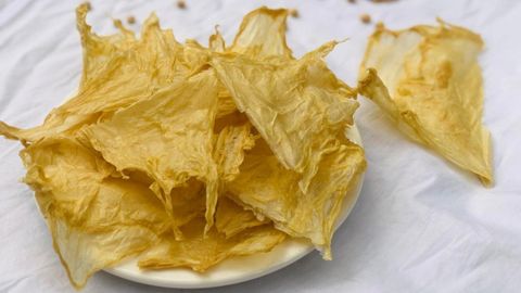 Cách làm váng đậu tàu hũ ky bằng máy xay sinh tố tại nhà cực kỳ dễ dàng