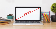  Cách tính kích thước inch màn hình laptop, Tivi chuẩn xác, đơn giản 