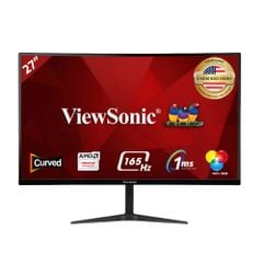  Màn Hình Máy Tính Viewsonic Vx2718-pc-mhd 27 Inch Fhd Cong Gaming 165hz 