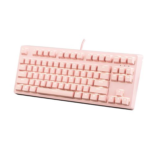 Bàn Phím Cơ E-dra Ek387 Dream Pink Huano Switch Red Switch Version 2021