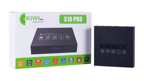 Android Tv Box Kiwi S10 Pro 2020 Ram 4gb, Rom 16gb