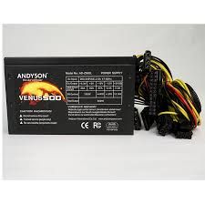  Andyson Venus 500W - Passive Pfc Single Rail True Power 