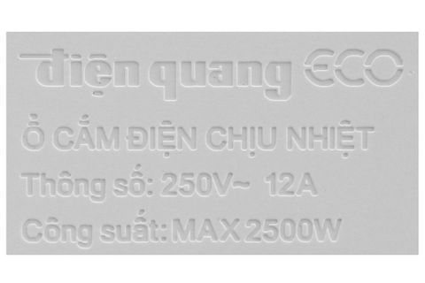 Ổ cắm điện Điện Quang 6 lỗ 5m ECO ĐQ ESK 5WR 6ECO