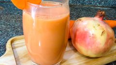  Cách làm nước ép lựu mix cà rốt bằng máy ép chậm ngọt mát, sáng da đẹp dáng 