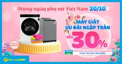  Sale ngày của Nàng - Máy giặt giảm đến 30%, giá cực chất - chiều nàng hết nấc 