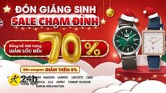  Cơ hội cuối săn sale sập sàn đến 50% cho loạt thương hiệu đình đám Casio, Citizen, Coach, MVW,... quẹo lựa liền bạn ơi 