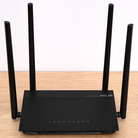 Router Wifi Chuẩn AC1500UHP Băng Tần Kép Asus AC1500 Đen