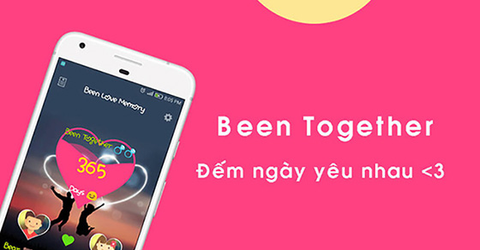 Cách đếm ngày yêu nhau bằng ứng dụng Been Together trên điện thoại