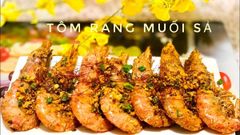  Cách làm tôm rang muối sả vàng ươm, đơn giản tại nhà 