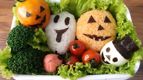 Cách trang trí Halloween bento siêu đáng yêu siêu đơn giản ai cũng làm được