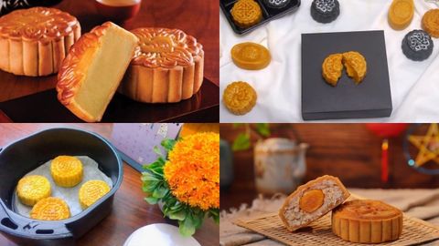 Tổng hợp 5 cách làm bánh trung thu bằng nồi chiên không dầu đơn giản
