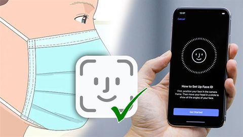 Cách mở khóa màn hình bằng FaceID nhanh khi đeo khẩu trang