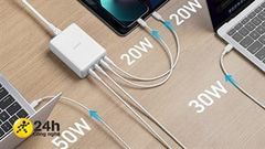  Anker ra mắt củ sạc 120W mới được trang bị 4 cổng USB-C, sạc nhiều thiết bị cùng một lúc rất tiện lợi, nhưng có giá bán khá 'chát' 