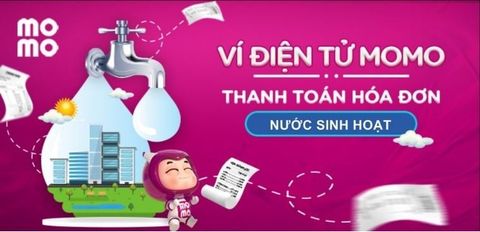 Cách tra cứu và thanh toán tiền nước online trên MoMo miễn phí đơn giản nhất