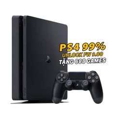  PlayStation 4 FAT – 500GB – Đen – Hack – Secondhand 