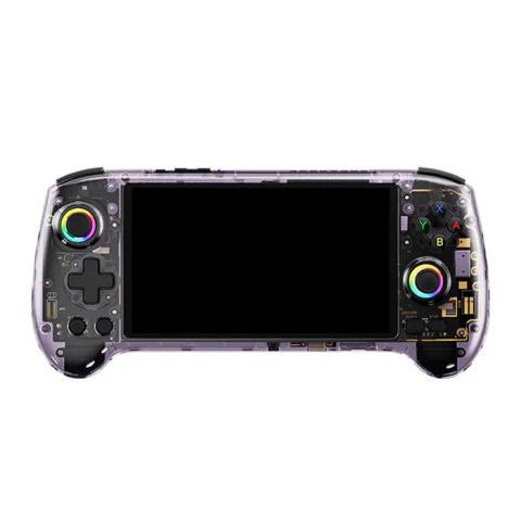 Anbernic – Retro Game Handheld RG557 – 256GB – Transparent Purle