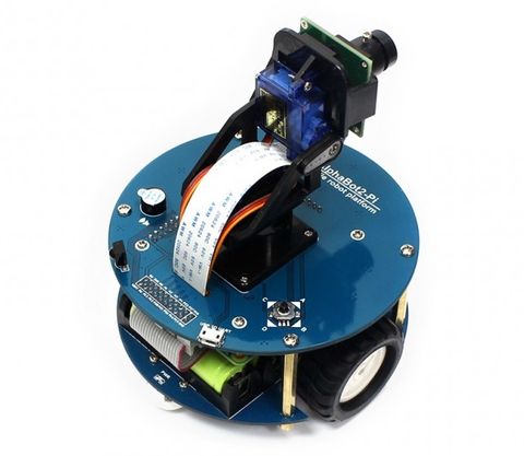 AlphaBot2 robot building kit for Raspberry Pi 3B/3B+/4B