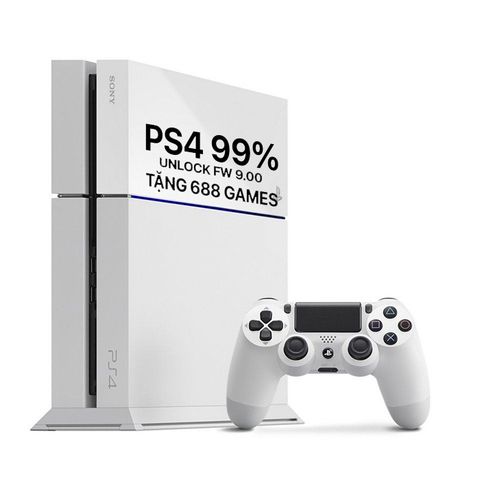 PlayStation 4/PS4 500GB Trắng – Hack – Secondhand
