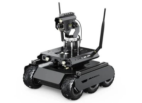 UGV Rover Open-Source 6 Wheels 4WD AI Robot For Jetson Orin Series Board