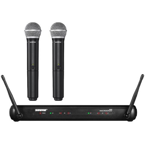 Micro Shure SVX288A/PG58 (2 micro)