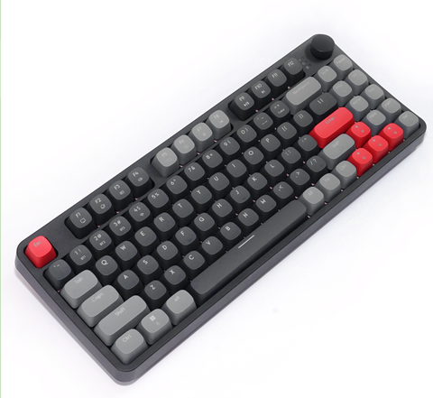 Bàn phím cơ OCG K86 TRIPLE MODE Black Grey Ocg Silent Switch