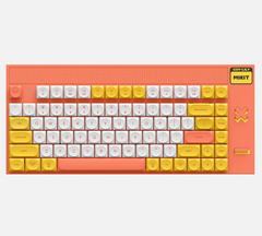  Bàn phím cơ MIKIT CL80 MARMALADE RGB TTC MINI GOLD Pink Switch 