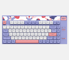  Bàn phím cơ MIKIT CL80 LAVANDERRY RGB TTC MINI GOLD Pink switch 
