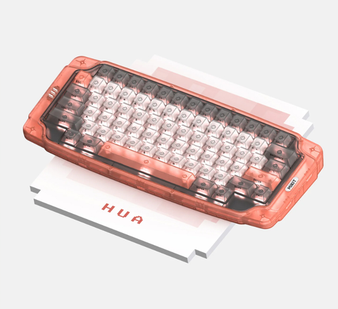 Bàn phím cơ MIKIT MK72 HUA RGB TTC  Red Pro Switch