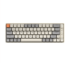  Bàn phím cơ LANGTU GK65 MULTI MODES Cream Grey Golden Silver Switch 