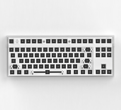 Bộ kit bàn phím cơ FL ESPORTS MK870 3 MODE Clear White 