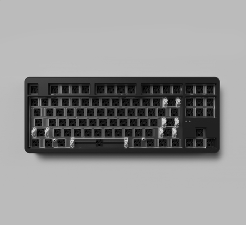 Bộ kit bàn phím cơ FL ESPORTS X80 3 MODE Black