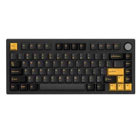 Bàn Phím Cơ FL ESPORTS GP75CPM POLAR NIGHT BLACK KAILH BOX Red Switch