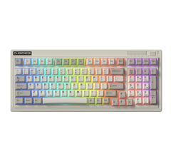  Bàn Phím Cơ FL ESPORTS OG98 White Green Kailh Silver Switch 