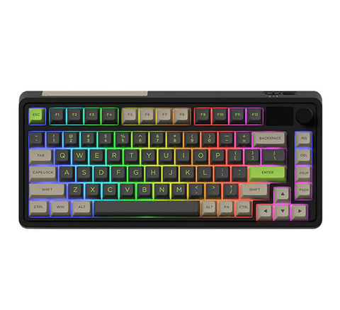 Bàn Phím Cơ FL ESPORTS CMK75SAM Desert Grey Flcmmk Ice Pink Switch