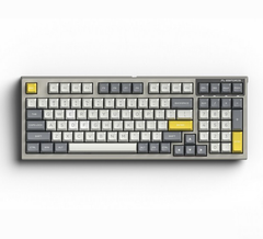  Bàn Phím Cơ FL ESPORTS FL980SAM Grey And White Kailh Box Rosa Switch 