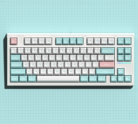 Bàn Phím Cơ FL ESPORTS FL750 Marshmallow 3 Mode Kailh Box v2 Brown Switch