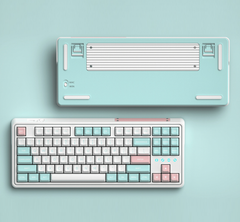  Bàn Phím Cơ FL ESPORTS CMK87SAM Marshmallow 3 Mode Kailh Box Brown Switch 