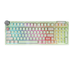  Bàn Phím Cơ CIDOO ABM098 Tri-Mode Milk Green Cidoo Mint Green Switch 